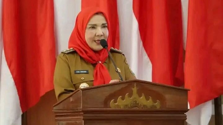 Wali Kota Eva Ajak Warga Tunjukkan Bandar Lampung Kota Aman dan Nyaman Bagi Peserta Tabligh Akbar