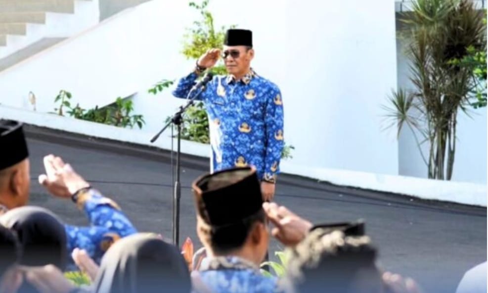 Pemkot Bandar Lampung Gaungkan Penguatan Kinerja Birokrasi dalam Apel Bulanan