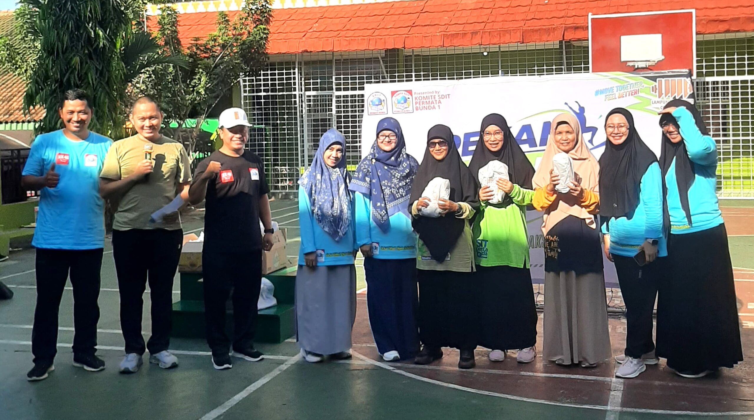 Komite SDIT Permata Bunda 1 Rajabasa Gelar Pekan Sehat dan Bugar, Ajak Orang Tua Hidup Lebih Aktif