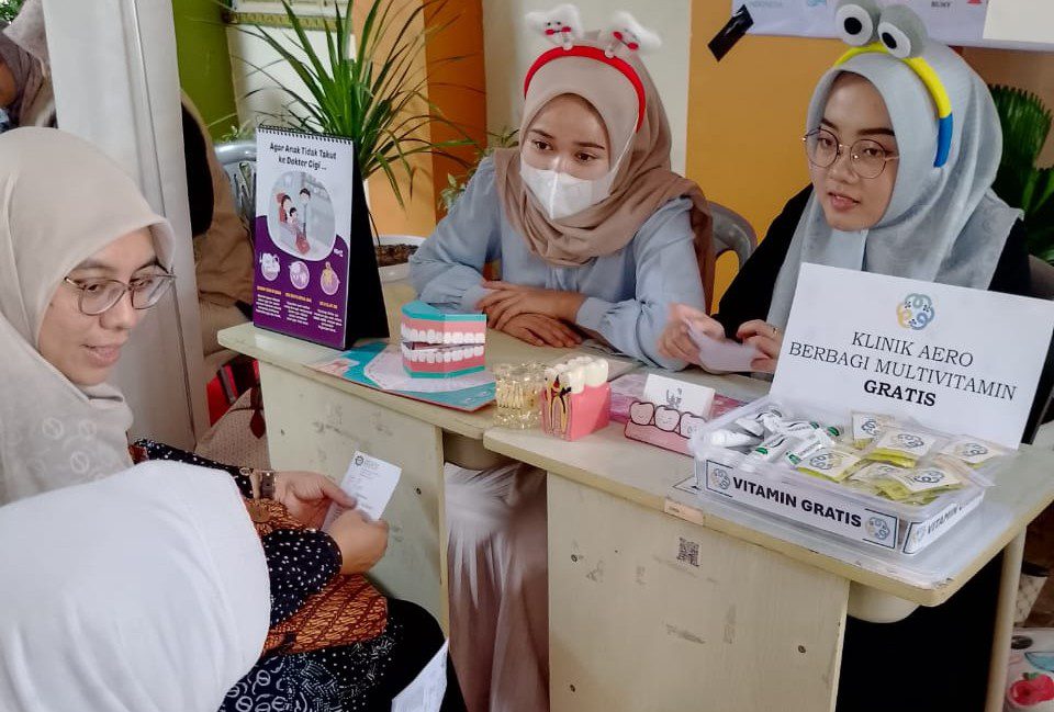 Klinik Aero Dukung Layanan Kesehatan di Bakti Sosial Komite SDIT Permata Bunda 2025
