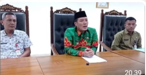 Bupati Pesisir Barat Gelar Konferensi Pers Hasil Seleksi Terbuka JPT Pratama