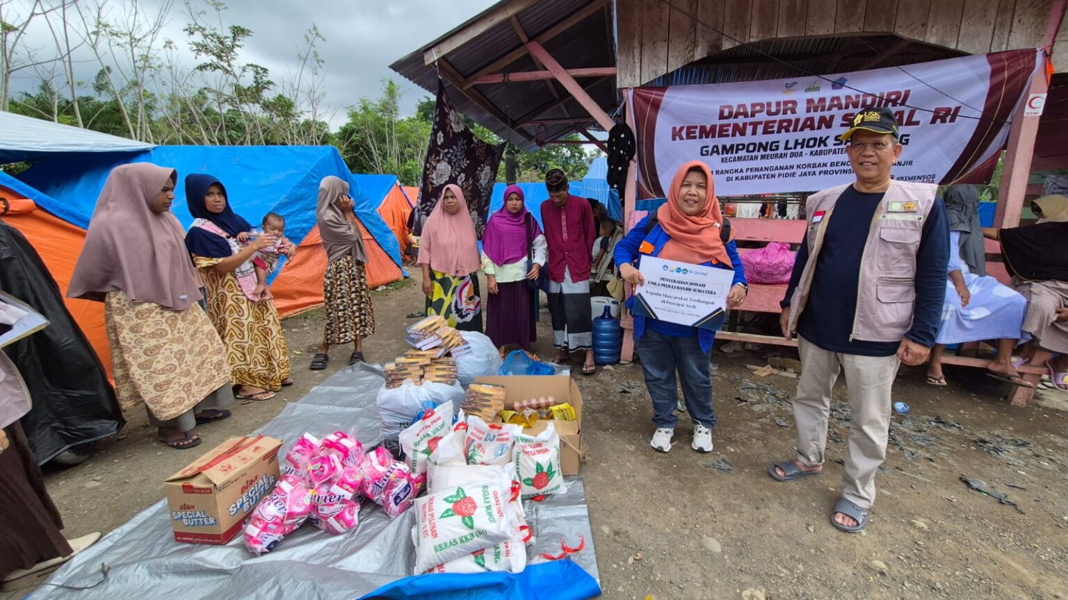 Solidaritas Kemanusiaan, Unila Bantu Korban Banjir di Aceh