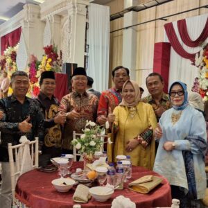Ketua TP Sriwijaya Lampung Turut Hadiri Pernikahan Putra Wakil Ketua Pengda
