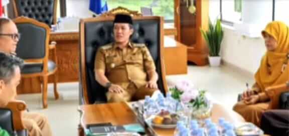 BAZNAS Pesisir Barat Audiensi dengan Bupati, Perkuat Sinergi Pengelolaan Zakat