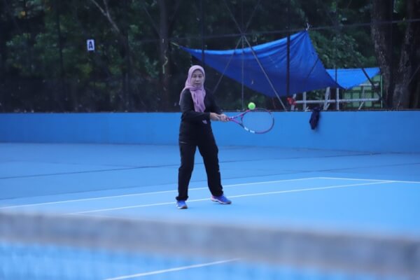 Tenis Bahagia Jadi Jembatan Kebersamaan Unila dan Pemkot Metro