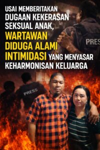 Liput Kasus Kekerasan Seksual Anak, Wartawan di Tulang Bawang Diduga Alami Intimidasi