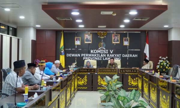 Komisi V DPRD Provinsi Lampung Terima Aspirasi Terkait Isu LGBT