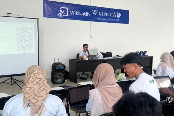 Rayakan 25 Tahun Wikipedia, Komunitas Wikimedia Bandar Lampung Gelar Pelatihan Literasi Digital