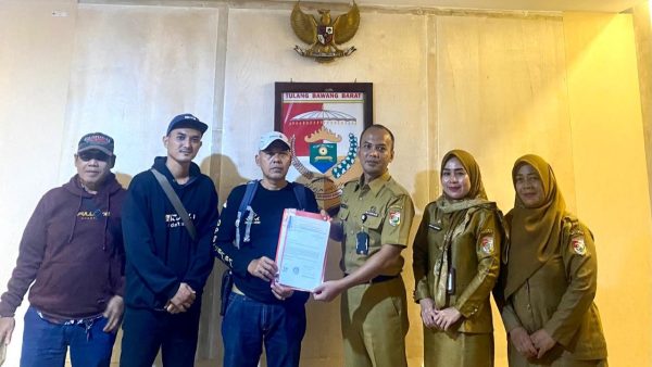 DPD For-WIN Tulang Bawang Barat Resmi Terdaftar di Kesbangpol