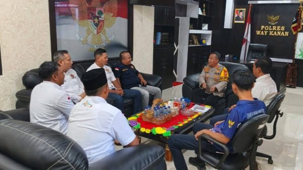 Sinergi Pemuda dan Kepolisian, Karang Taruna Way Kanan Audiensi dengan Kapolres AKBP Didik Kurnianto