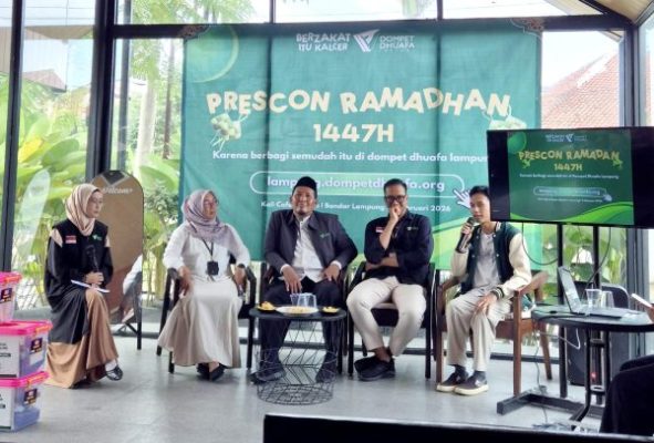 Welcoming Ramadan, Dompet Dhuafa Lampung Usung Tagline “Berbagi Itu Kalcer”