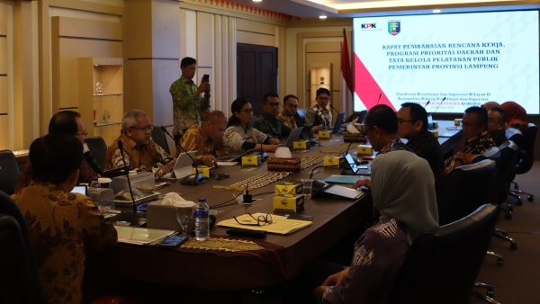 Lampung dan KPK Perkuat Sinergi, Dorong Tata Kelola Pemerintahan Transparan dan Akuntabel