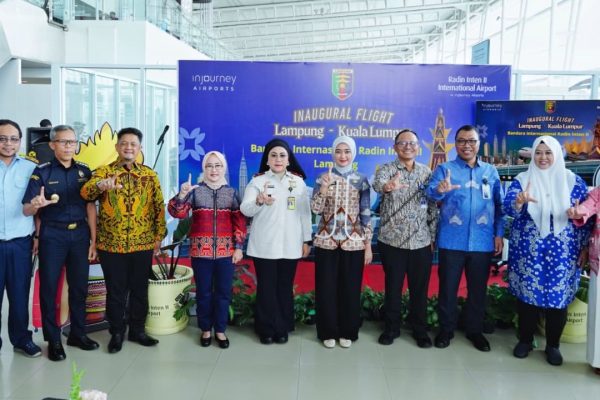 Rute Internasional Lampung–Kuala Lumpur Resmi Dibuka, Dorong Pariwisata dan Ekonomi