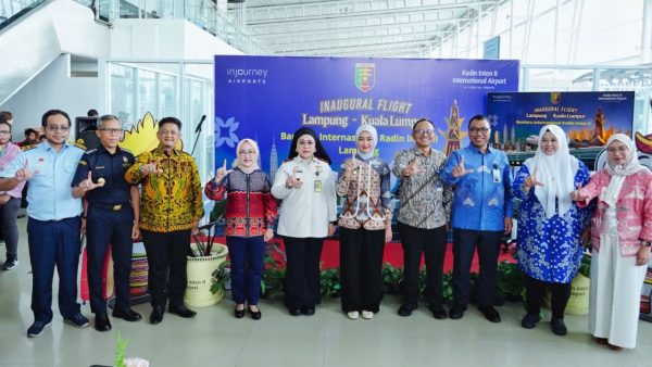 Rute Internasional Lampung–Kuala Lumpur Resmi Dibuka, Dorong Pariwisata dan Ekonomi