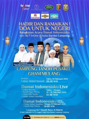 Doa untuk Negeri di Lampung Perkuat Persatuan dan Spiritualitas Masyarakat