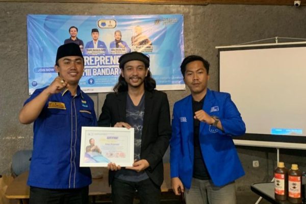 PMII Bandar Lampung Dorong Kemandirian Ekonomi Kader Lewat Entrepreneur Hub