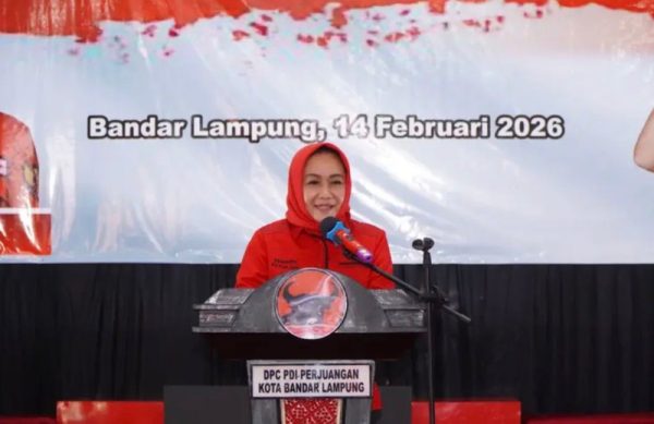 Musancab VI PDIP Bandarlampung, Winarti Tekankan Politik Merangkul dan Bersuka Cita