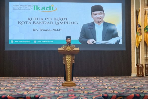 Dr. Triono Pimpin PD IKADI Bandar Lampung 2026–2031, Siap Hadirkan Dakwah Moderat dan Solutif
