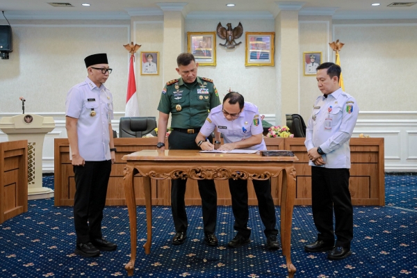 Penandatanganan NPHD Perkuat Sinergi Pemprov Lampung dan Forkopimda Dukung Stabilitas dan Pembangunan
