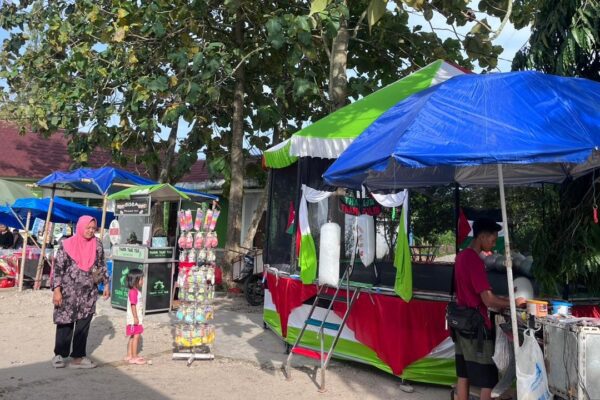 Pasar Bedug Kampung Bumi Baru Ramai Diserbu, Dongkrak Ekonomi Warga di Ramadhan 1447 H
