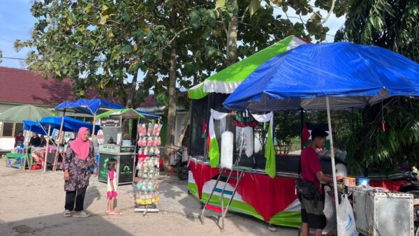 Pasar Bedug Kampung Bumi Baru Ramai Diserbu, Dongkrak Ekonomi Warga di Ramadhan 1447 H