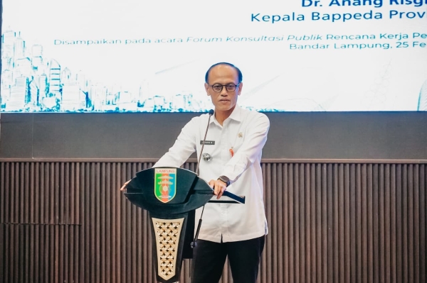 Forum RKPD 2027, Pemprov Lampung Fokus Infrastruktur, Pertanian, dan Layanan Dasar