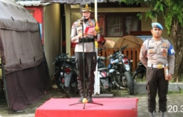 Bastiana Pimpin Apel Siaga Kamtibmas 2026 di Pesisir Barat