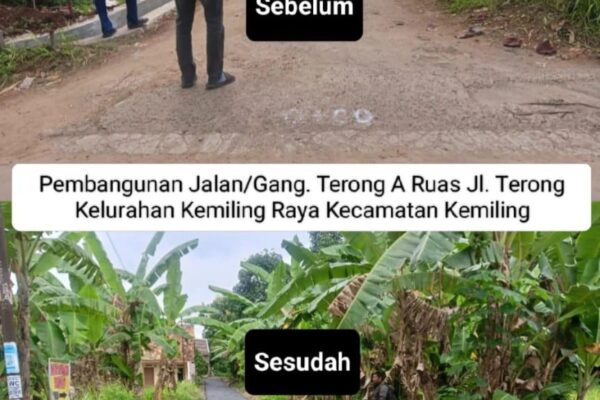 Bandar Lampung Targetkan Perbaikan Lebih dari 200 Ruas Jalan pada 2026