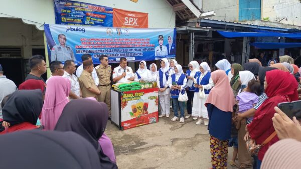 Jelang Idulfitri, Bustami Zainudin Kolaborasi dengan Pemkab Way Kanan Gelar Pasar Murah