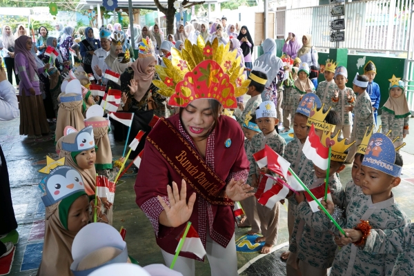 Bunda PAUD Lampung Selatan Dorong TK “Naik Kelas”, Al-Mumtaza Kalianda Jadi Role Model Nasional
