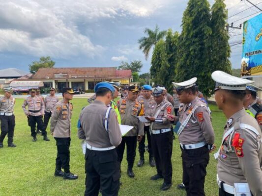 Operasi Ketupat Krakatau 2026, Polres Way Kanan Fokus Pengamanan Malam Takbir