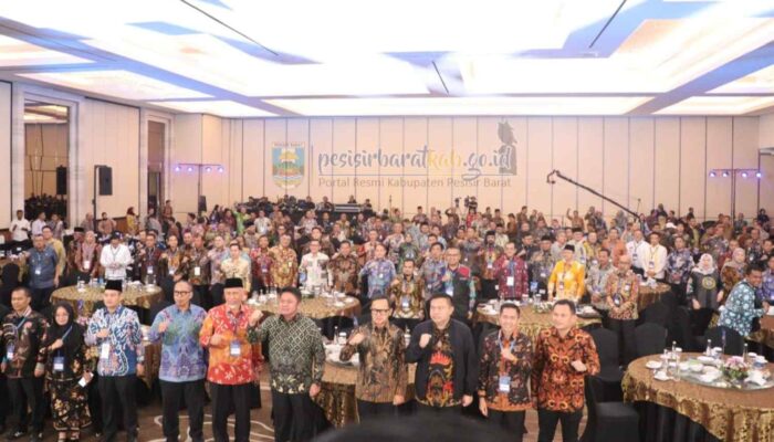 Hadiri Forum Nasional 2026, Bupati Dedi Irawan Siap Tingkatkan Kinerja Pesisir Barat