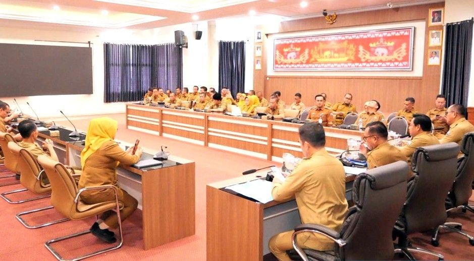 Rakor Pemkab Lamsel Makin Serius! “Halo Lamsel” Disiapkan, OPD Diminta Gerak Cepat