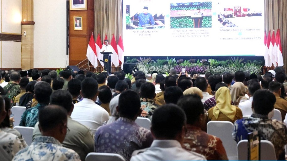 Ancaman Kekeringan 2026 Menguat, Bupati Lampung Selatan Hadiri Rakornas di Jakarta