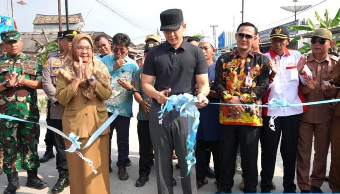 Infrastruktur Baru di Palas, Bupati Egi Targetkan Ekonomi Desa Kian Tumbuh