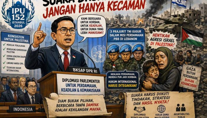 Suara BKSAP DPR RI Jangan Hanya Kecaman
