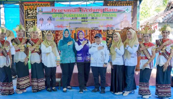 Wabup Pesisir Barat Resmikan Puskesmas Pulau Pisang, Perkuat Layanan Kesehatan Kepulauan