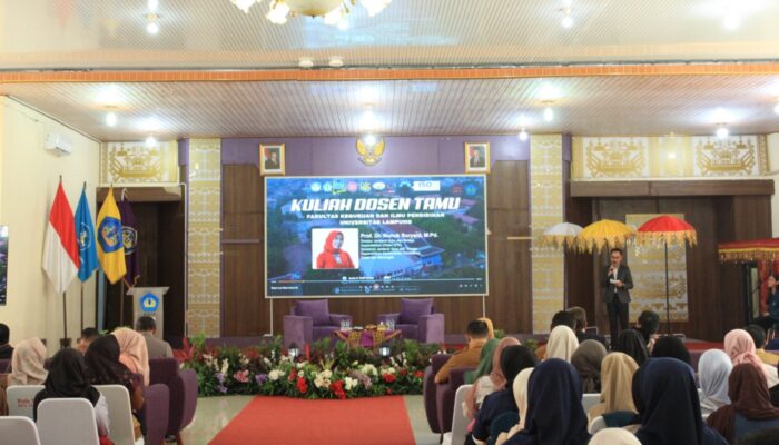 Sinergi LPTK dan Pemerintah, FKIP Unila Hadirkan Dirjen GTK untuk Mahasiswa PPG
