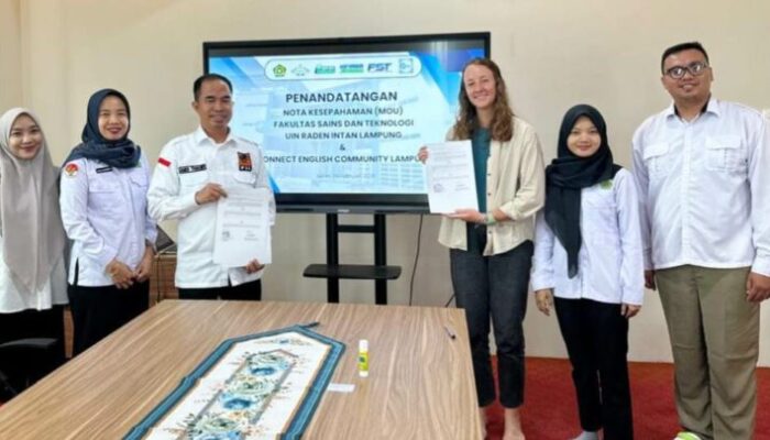 Teken MoA, FST UIN RIL Diam-Diam Siapkan Dosen Tembus Panggung Internasional