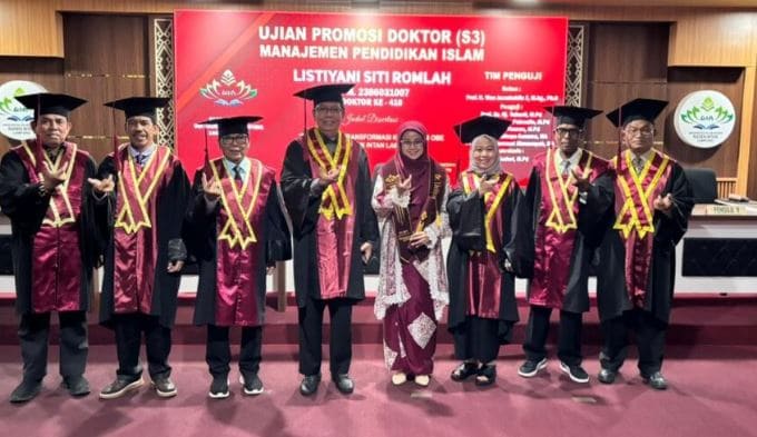 Di Bawah Pimpinan Rektor, Ujian Doktor UIN RIL Lahirkan Lulusan Summa Cum Laude