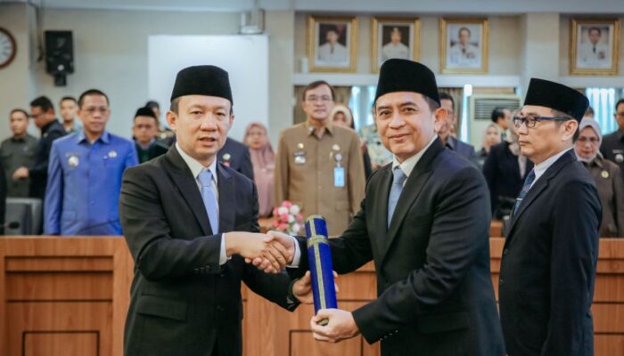 Budhi Darmawan dan Febrizal Levi Resmi Dilantik, Pemprov Lampung Tekankan Integritas Pengelolaan SDA
