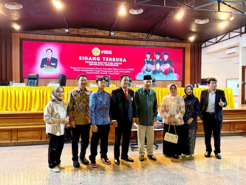 Sidang Promosi Sukses, Darlian Pone Lulus Doktor Hukum dengan Cumlaude