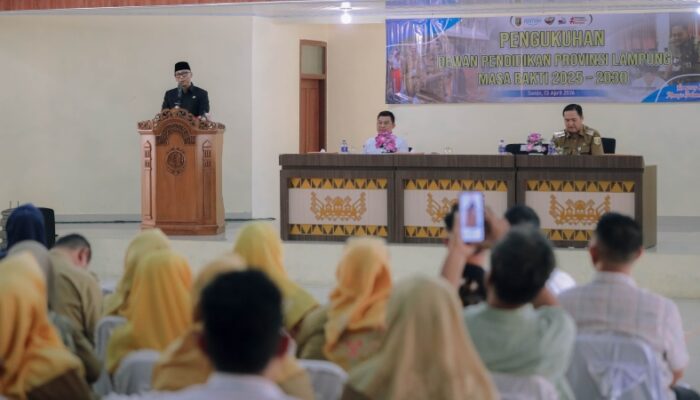 Dewan Pendidikan Lampung Resmi Dikukuhkan, Fokus Tingkatkan Mutu dan Akses Pendidikan
