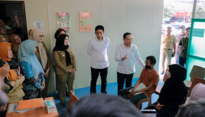 Wagub Lampung Jihan Nurlela Dampingi Wamenkes Tinjau Fasilitas Kesehatan, Percepat Eliminasi TBC