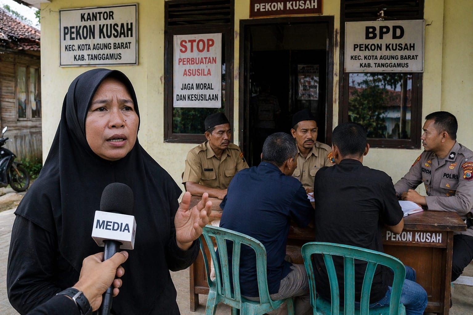 Diduga Pembiaran Perilaku Asusila, Warga Pekon Kusah Mengadu ke Media