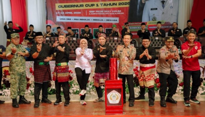 Gubernur Cup I 2026 Resmi Dibuka, Ajang Pembinaan Atlet Silat Lampung