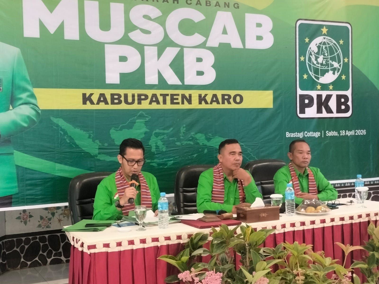 Dari 17 PAC, 15 Pilih Sastroy Bangun Pimpin PKB Karo