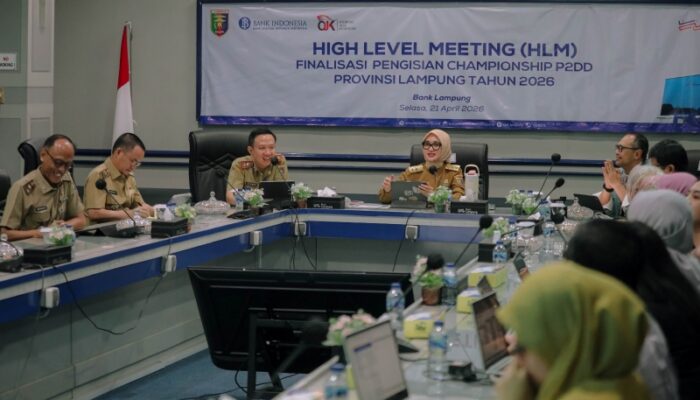 TP2DD Jadi Motor Transformasi Digital, Lampung Optimistis Naik Peringkat