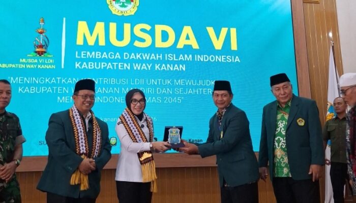 Musda VI LDII Way Kanan Dorong Kolaborasi Menuju Indonesia Emas 2045