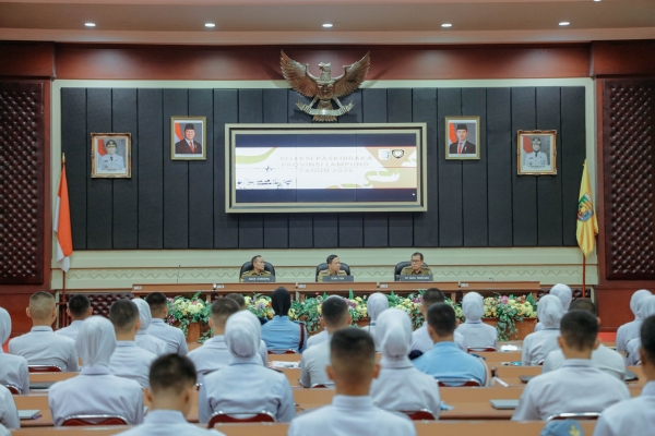 Dari Lampung ke Nasional, Seleksi Paskibraka 2026 Tekankan Disiplin dan Integritas